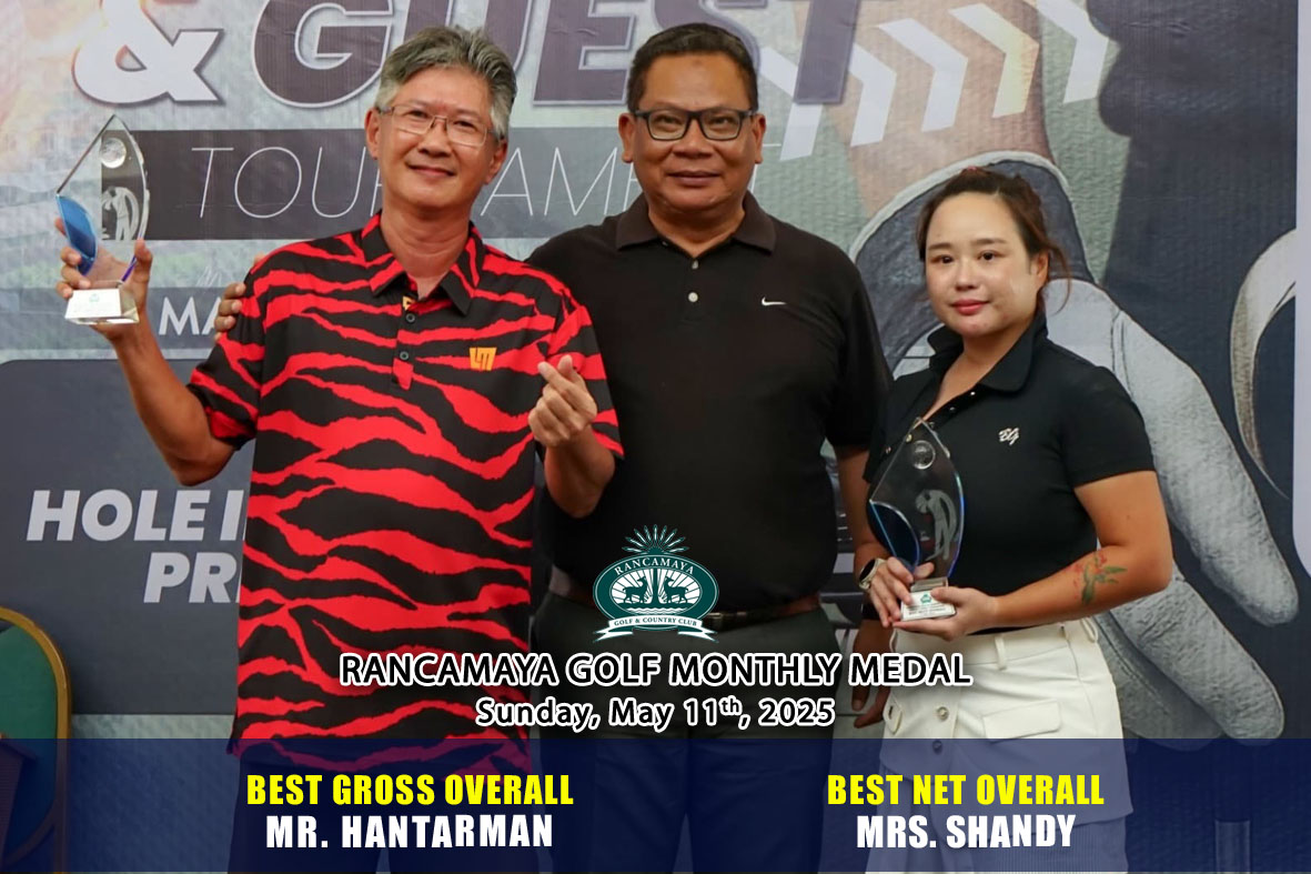 Member and Guest Golf Tournament